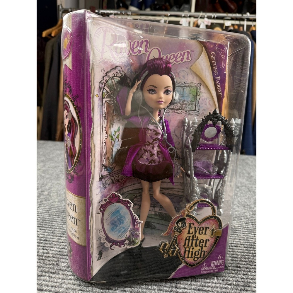 Ever After High Raven Queen Doll Girls One Size Purple New Getting Fairest BDB13